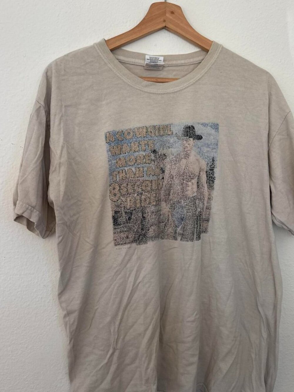 Vintage Distressed Cowboy Tee